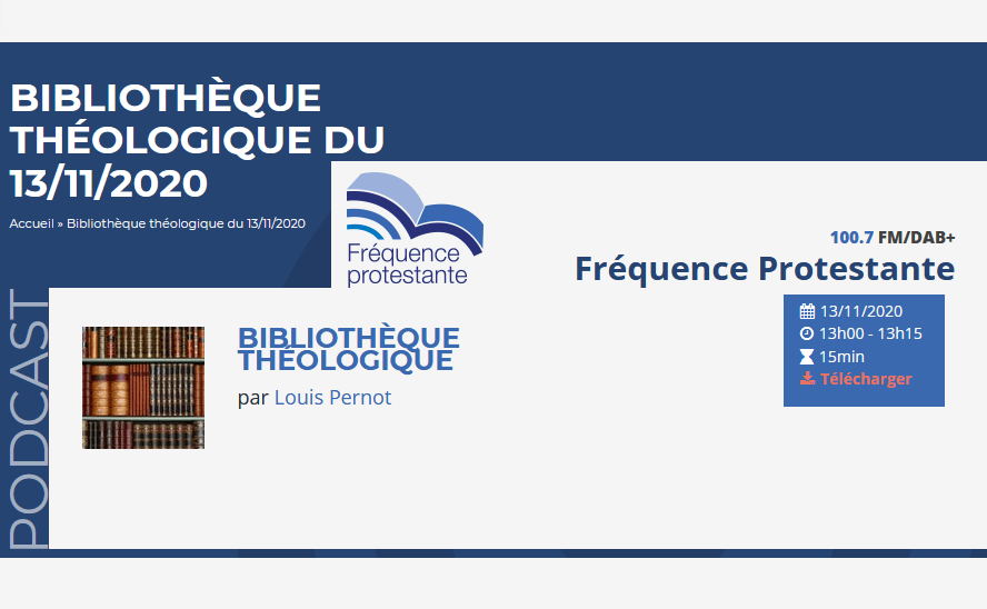 BIBLIOTHÈQUE THÉOLOGIQUE