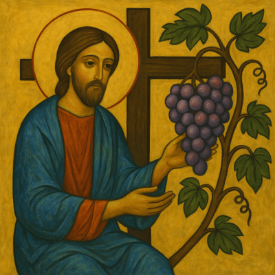 Demeurer dans le Christ, vraie vigne: porter du fruit dans la simplicité et la fidélité