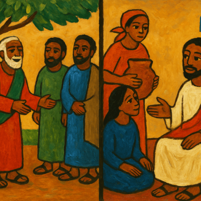 Deux visites surprises: apprendre à accueillir l’inattendu d’Abraham à Marthe et Marie