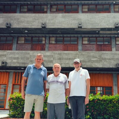 Visite du P. Ludovic Nobel à Taïwan