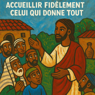 Accueillir fidèlement Celui qui donne tout : vivre la nouveauté de l’Évangile