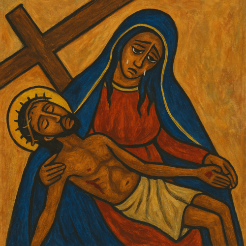 Notre Dame des Douleurs: Marie, debout au pied de nos croix