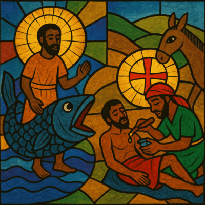 La proximité de la vie – Quand Jonas et le Bon Samaritain annoncent le Christ