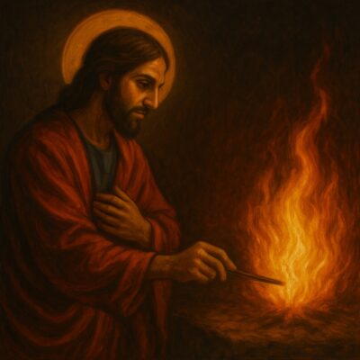 Un feu sur la terre: le Christ qui allume la lumière au cœur des ténèbres