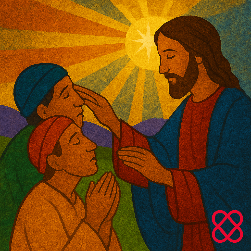 Ouvre les yeux de notre cœur : Quand Dieu transforme notre obscurité en lumière vivante