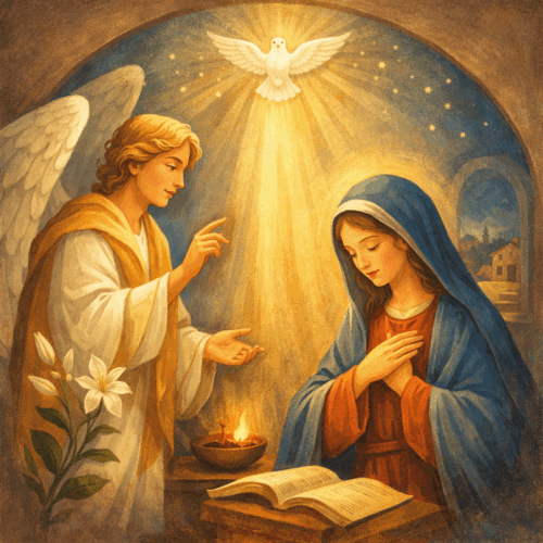 Ecce ancilla Domini — le oui humble qui ouvre Dieu à notre histoire