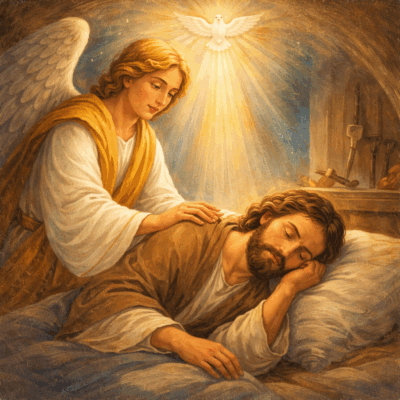 Rien n’est impossible à Dieu — quand le juste consent et que Dieu peut naître