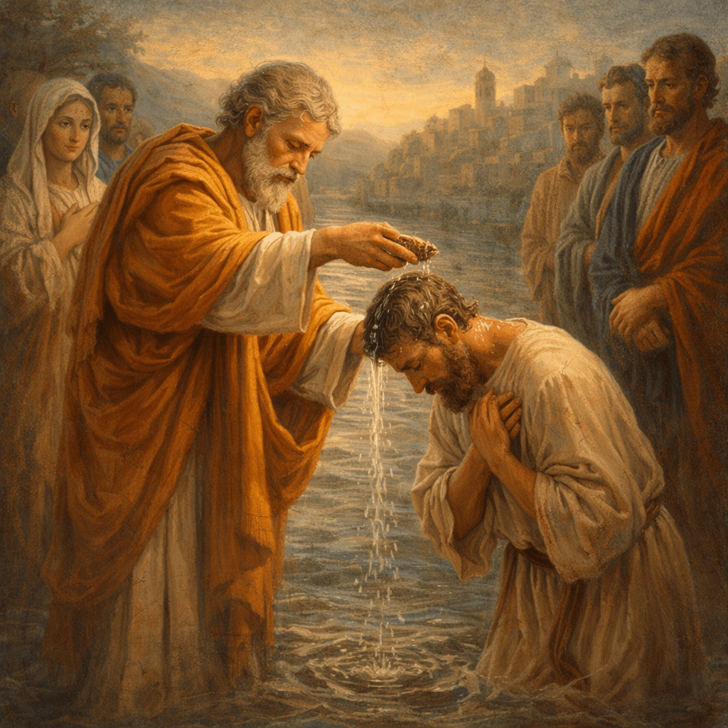 Baptême — le sacrement qui nous a radicalement transformés et fait naître à la vie nouvelle