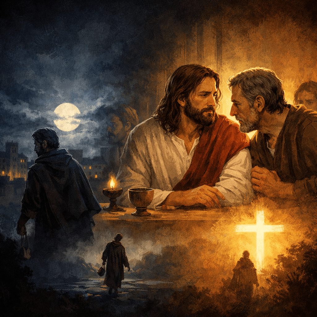 Mardi Saint — « L’un de vous me livrera » : entre trahison et fidélité, le Christ révèle la lumière qui sauve