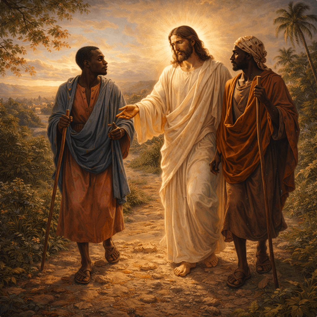 Les pèlerins d’Emmaüs — du cœur abattu au cœur brûlant, reconnaître le Ressuscité sur le chemin de nos vies