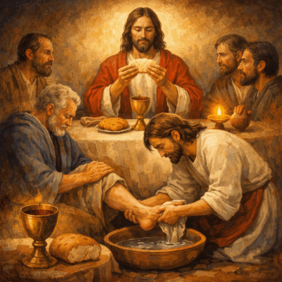 Jeudi Saint — L’Eucharistie et le service : entrer dans l’amour livré du Christ, jusqu’au bout